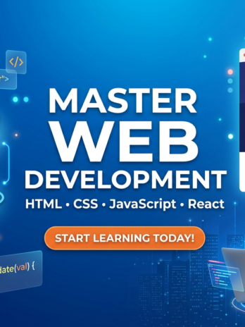 פיתוח אתרים מהיסוד - HTML, CSS, JavaScript ו-React